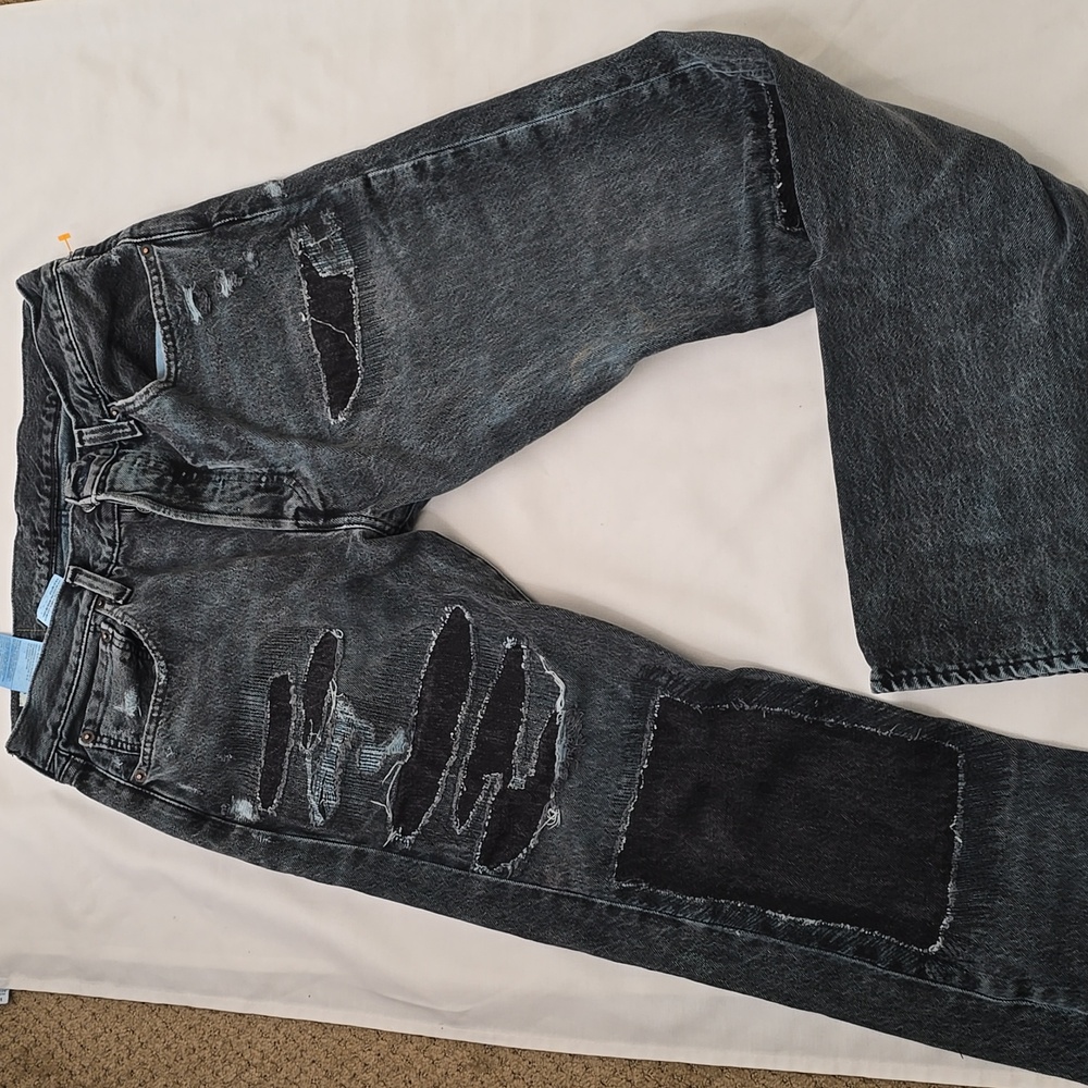 Levis Patched Jeans 501 31/32
